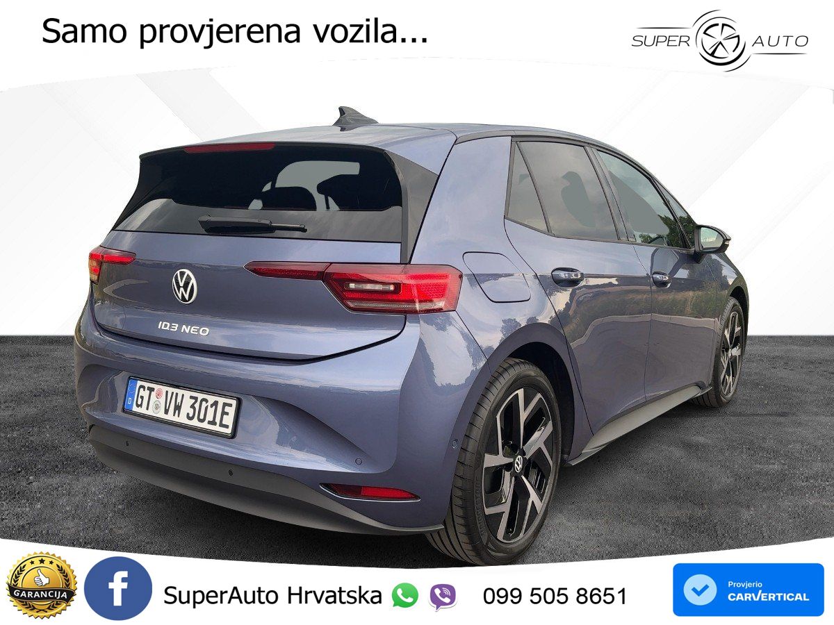 Volkswagen ID.3 58 kWh (190 KS) LED+GR SJED+ACC