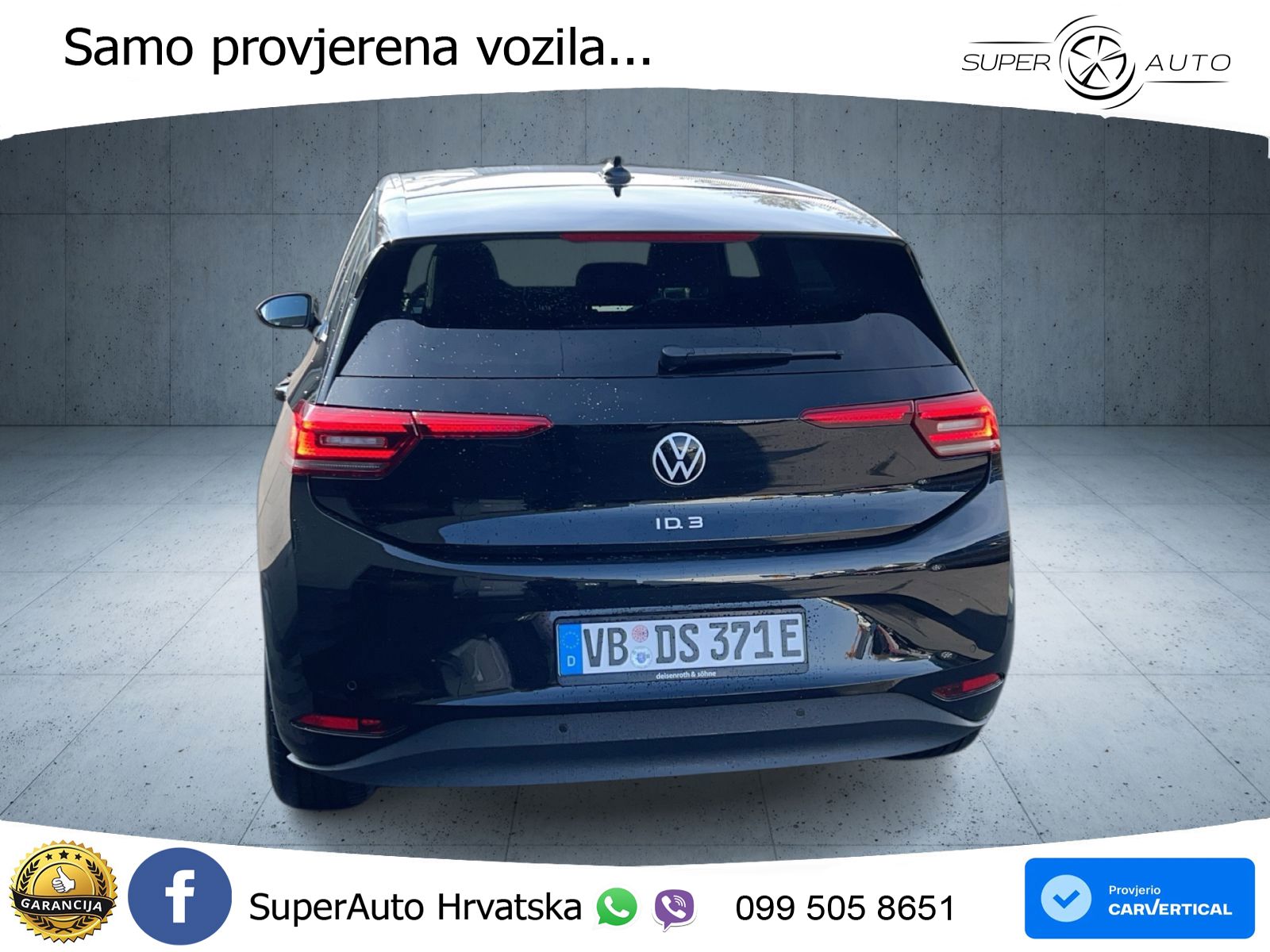Volkswagen ID.3 Pro S 82 kWh (231 KS)