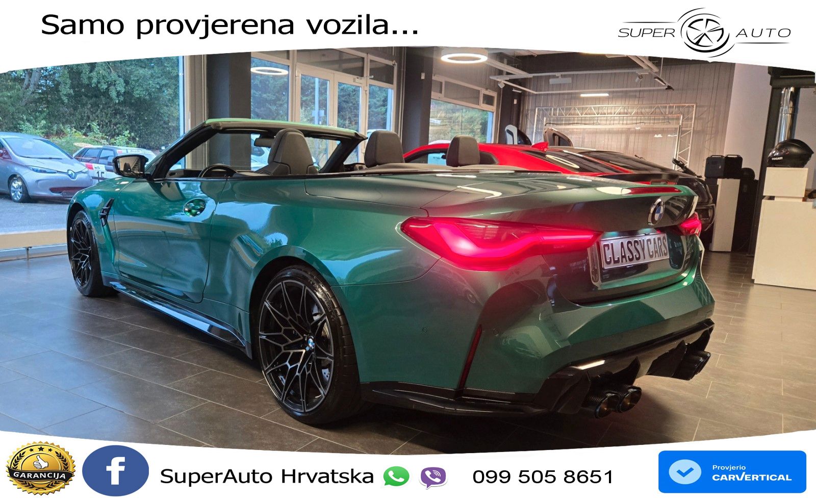 BMW M4 Convertible Competition 3.0 (510 KS) xDrive Steptronic LED+GR SJED+ACC
