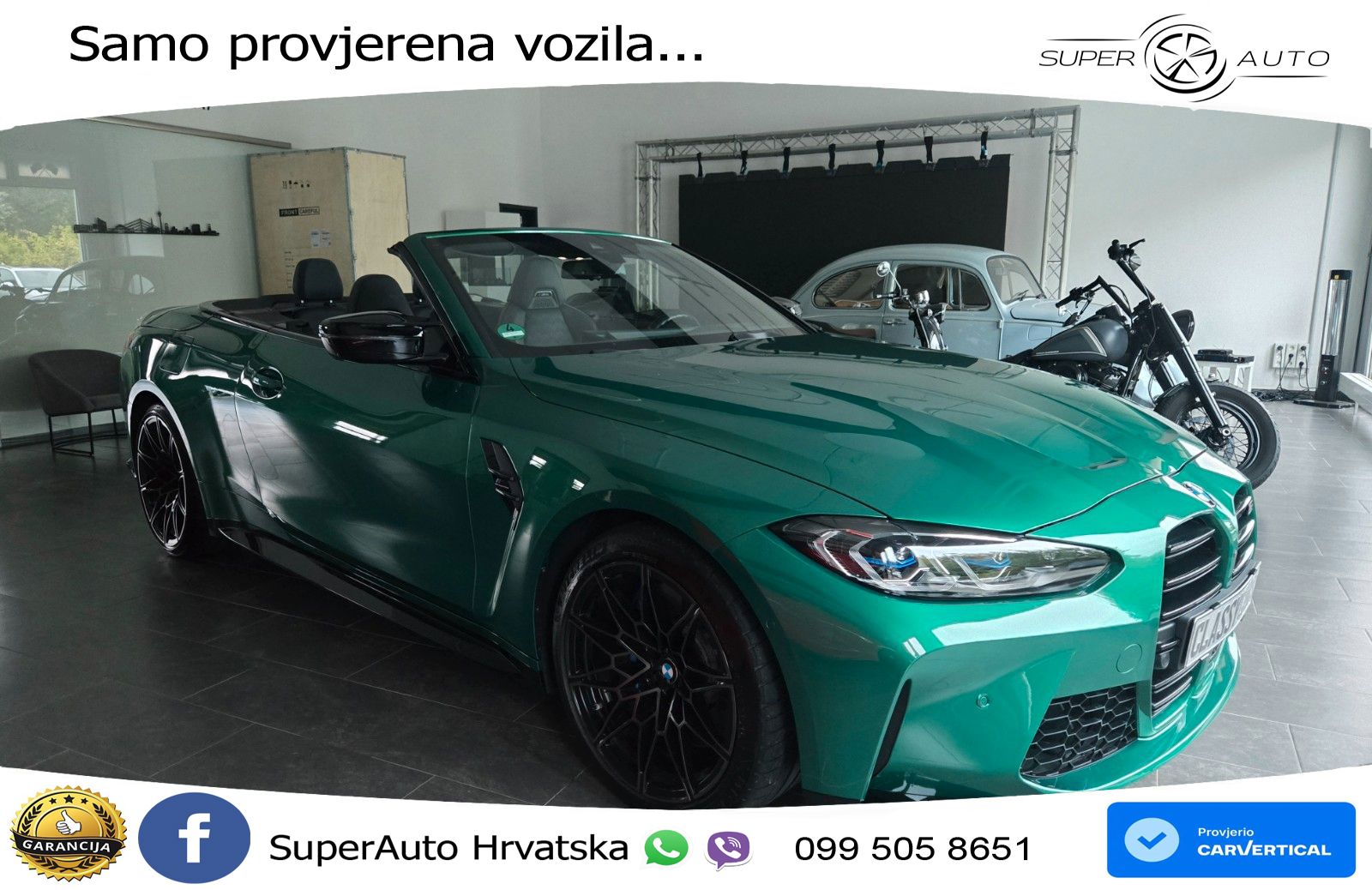 BMW M4 Convertible Competition 3.0 (510 KS) xDrive Steptronic LED+GR SJED+ACC