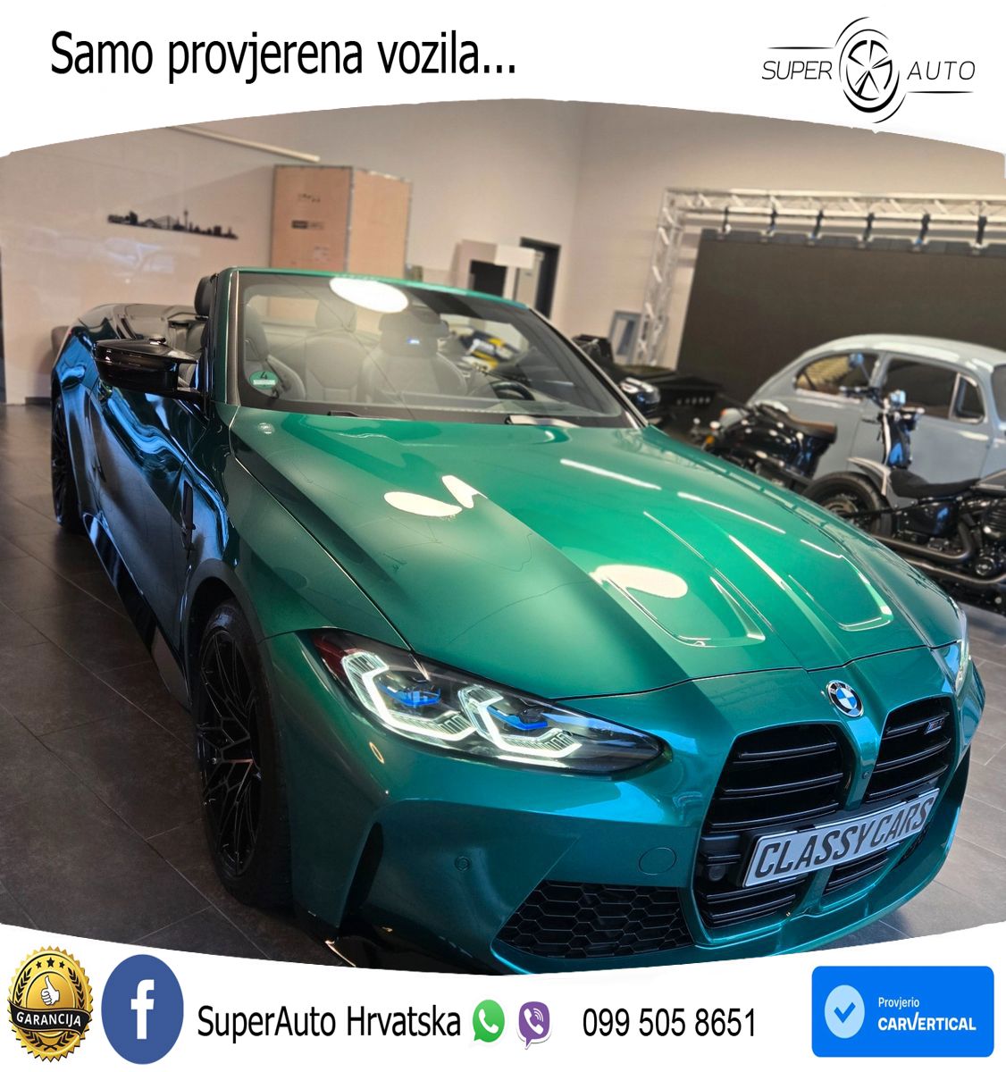 BMW M4 Convertible Competition 3.0 (510 KS) xDrive Steptronic LED+GR SJED+ACC