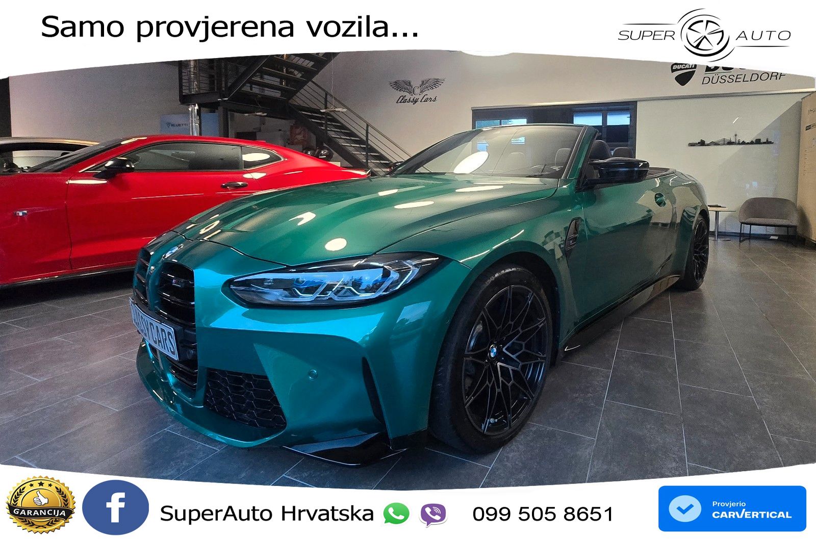 BMW M4 Convertible Competition 3.0 (510 KS) xDrive Steptronic LED+GR SJED+ACC