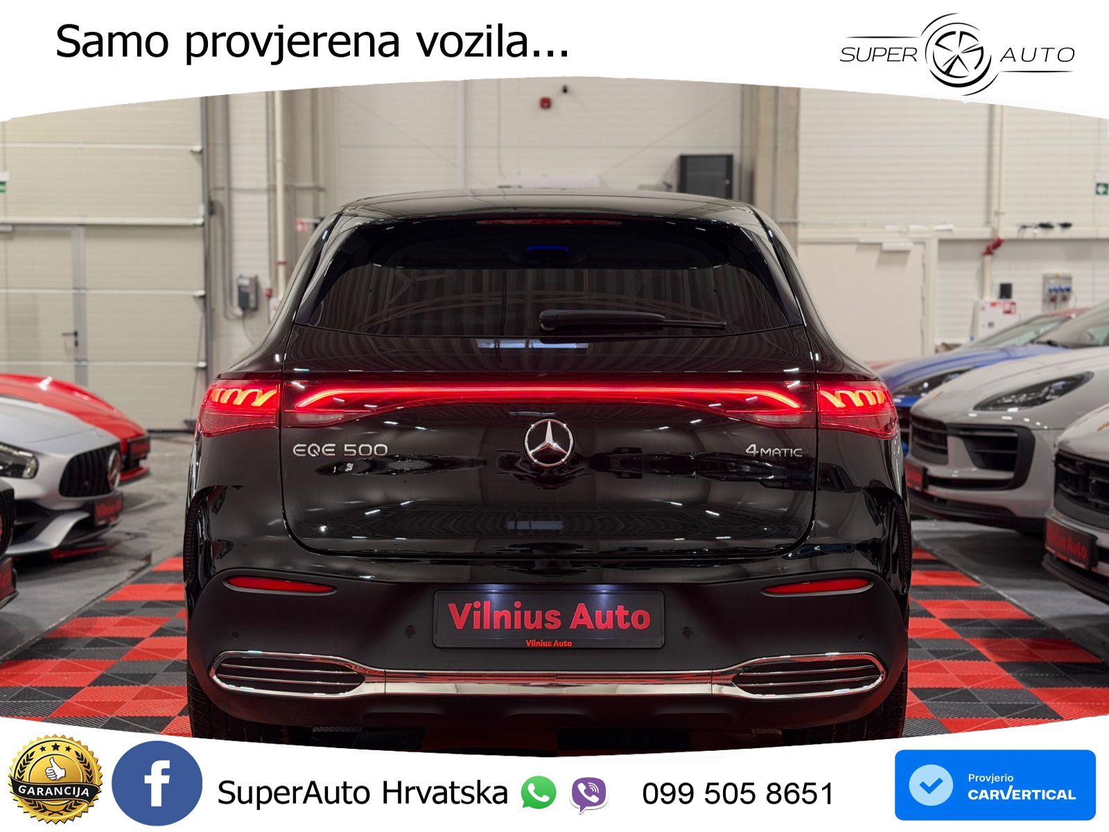 Mercedes EQE SUV 500 100 kWh (408 KS) 4MATIC