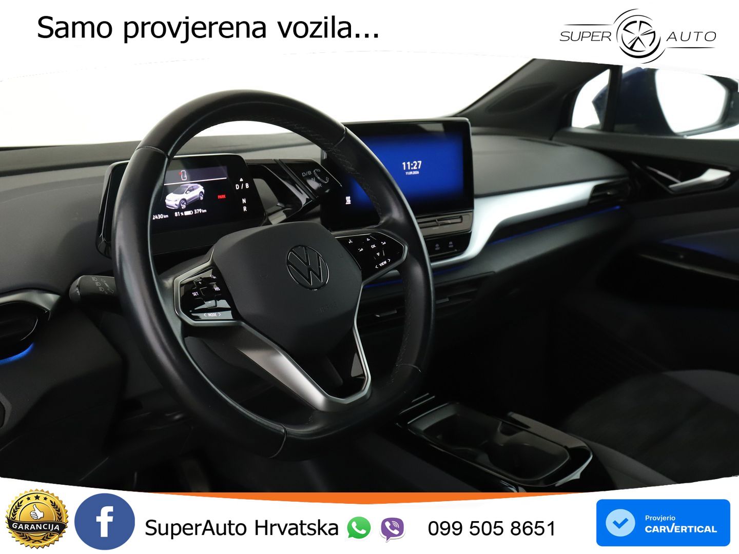 Volkswagen ID.4 Pro Performance 82 kWh (204 KS)