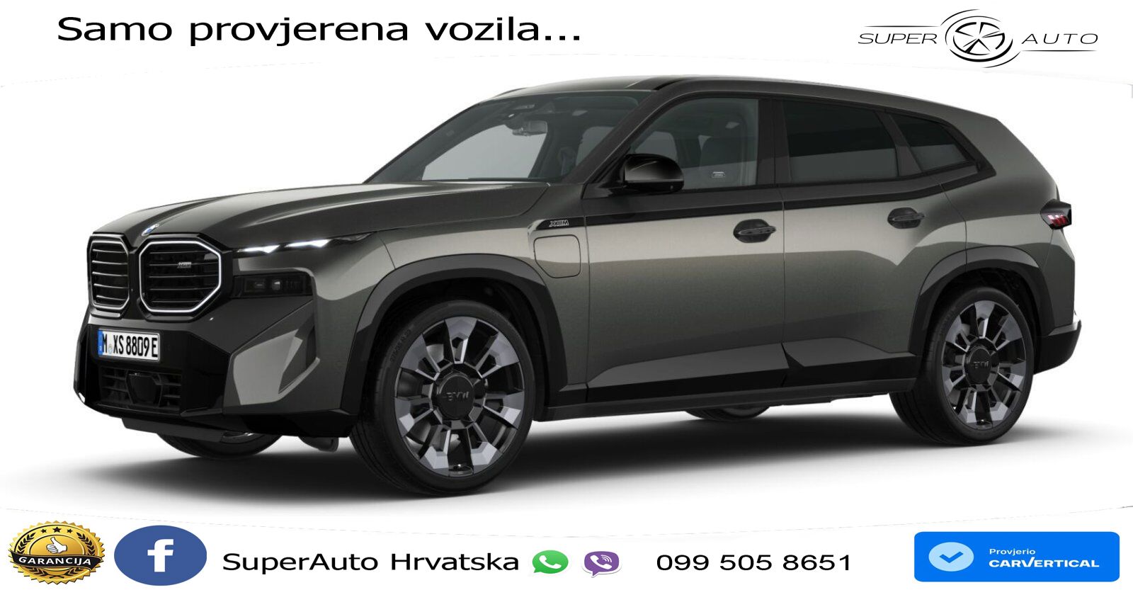BMW XM 50e (476 KS) M xDrive M Steptronic LED+GR SJED+ACC