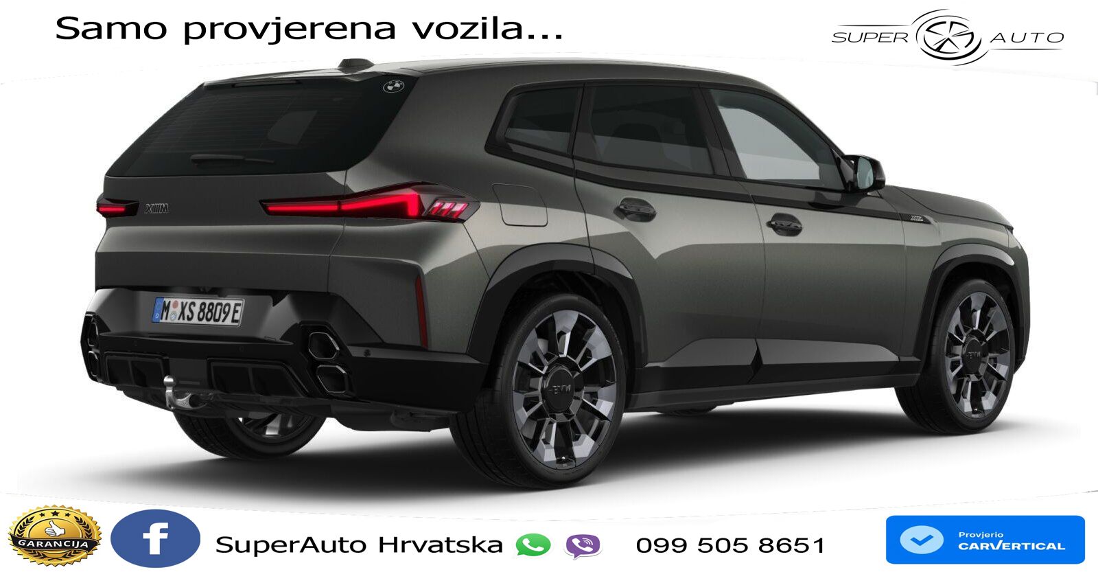 BMW XM 50e (476 KS) M xDrive M Steptronic LED+GR SJED+ACC