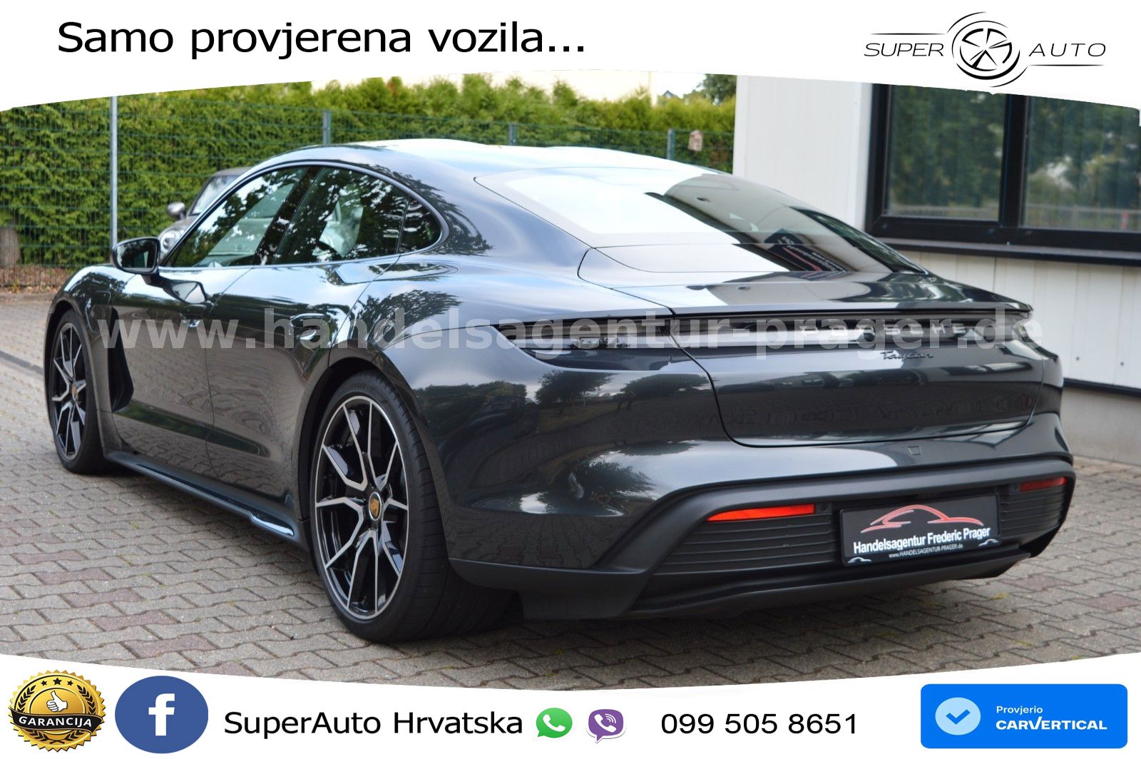 Porsche Taycan Performance Plus 93.4 kWh (476 KS)
