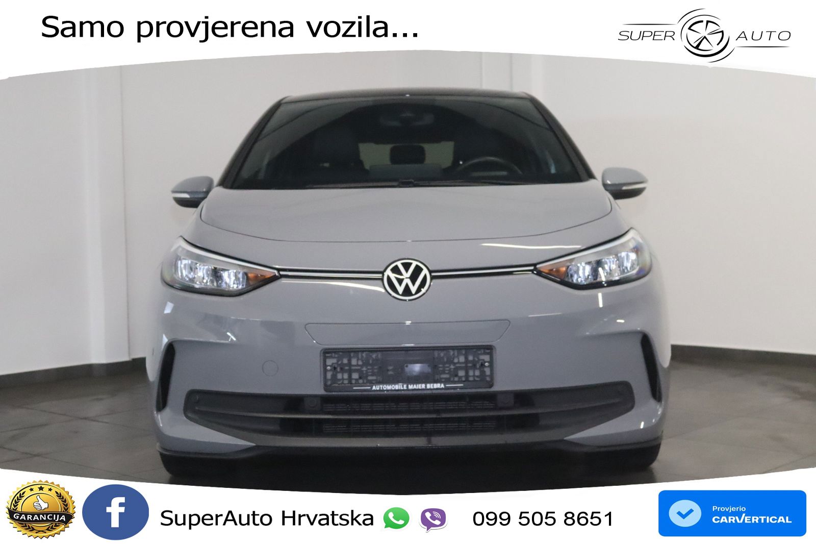 Volkswagen ID.3 Pro 62 kWh (204 KS) LED+GR SJED+ACC