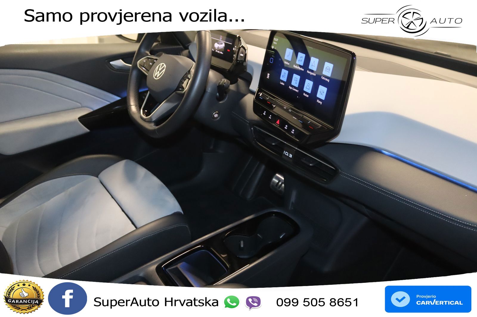 Volkswagen ID.3 Pro 62 kWh (204 KS) LED+GR SJED+ACC