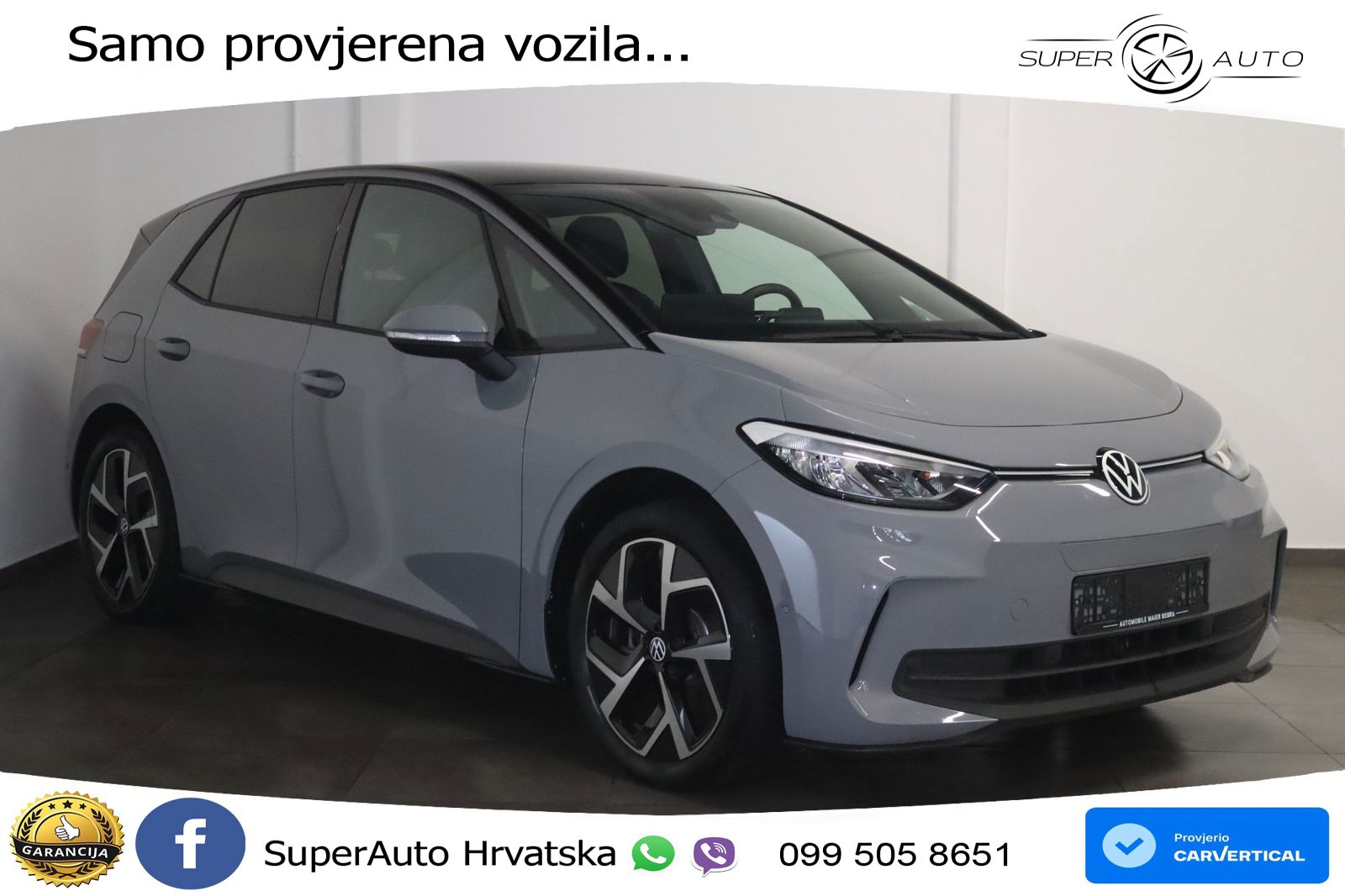 Volkswagen ID.3 Pro 62 kWh (204 KS) LED+GR SJED+ACC