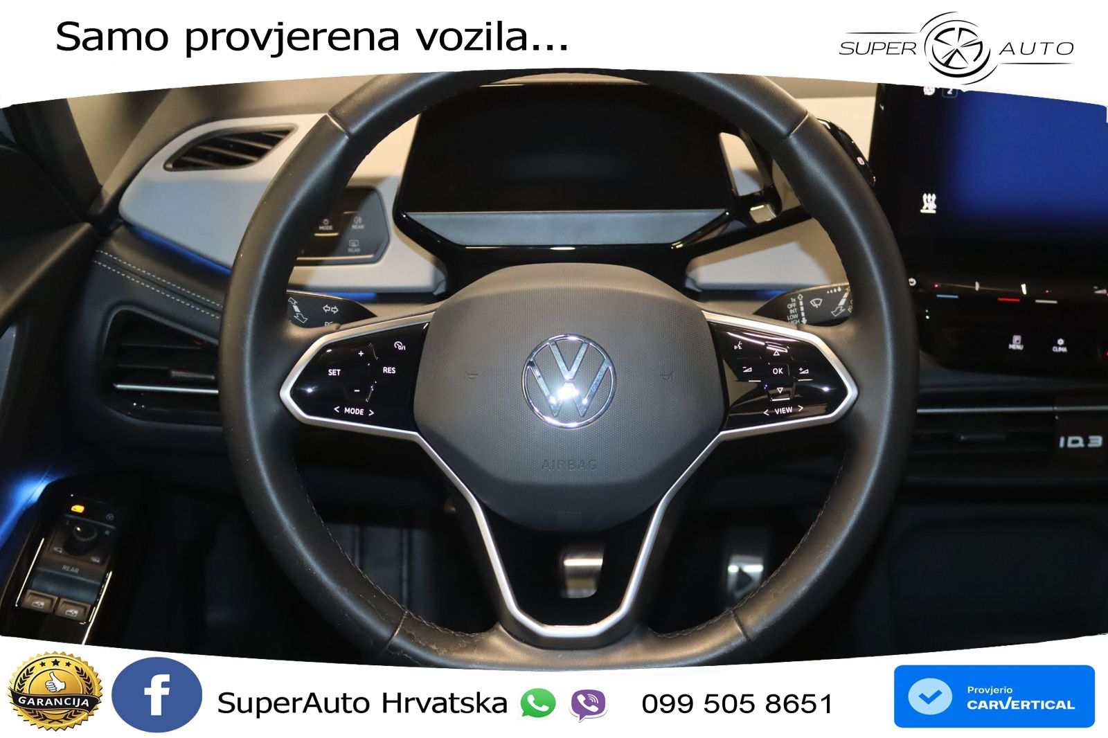 Volkswagen ID.3 Pro 62 kWh (204 KS) LED+GR SJED+ACC