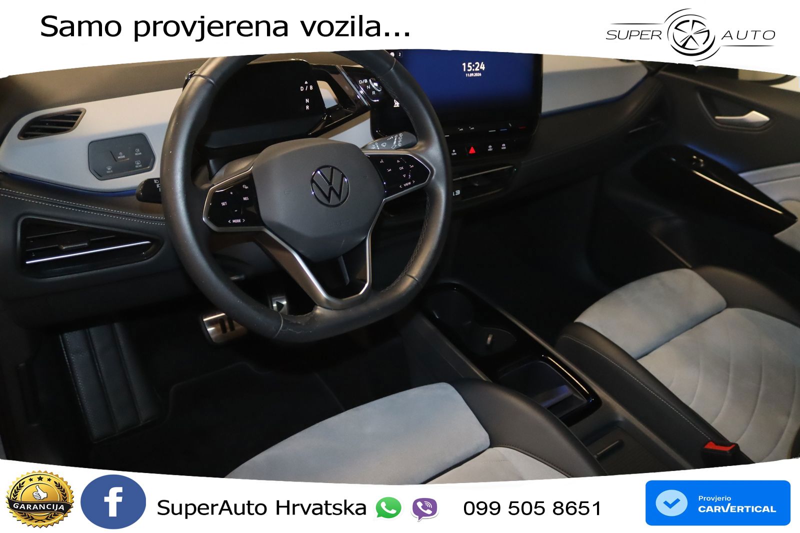 Volkswagen ID.3 Pro 62 kWh (204 KS) LED+GR SJED+ACC