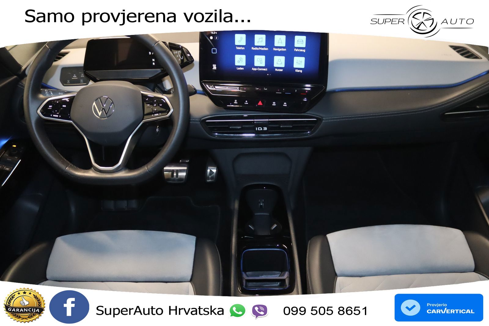 Volkswagen ID.3 Pro 62 kWh (204 KS) LED+GR SJED+ACC