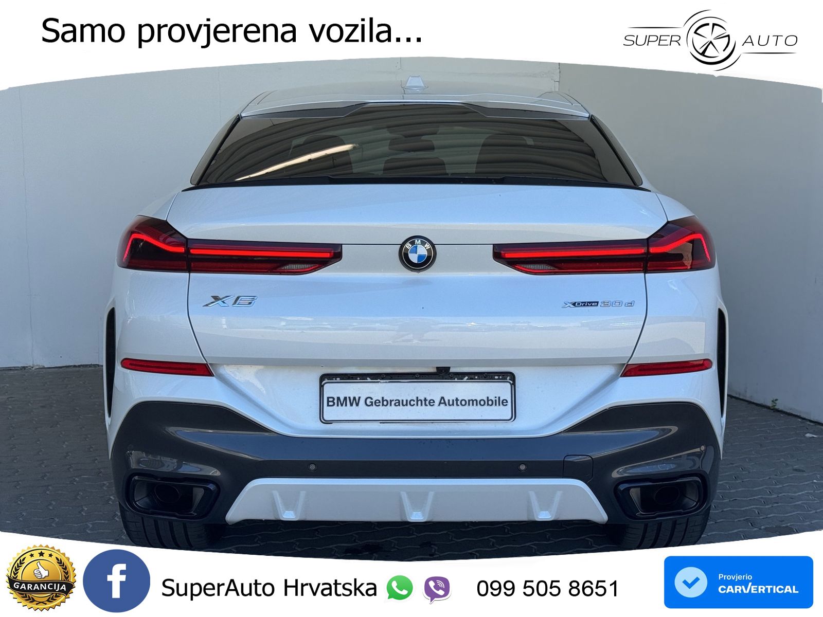 BMW X6 30d (298 KS) xDrive Steptronic M Sport LED+GR SJED+ACC
