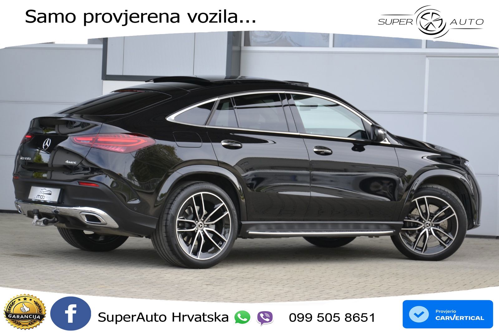 Mercedes GLE Coupe 450d (367 KS) EQ Boost 4MATIC 9G-TRONIC AMG LED+GR SJED+ACC