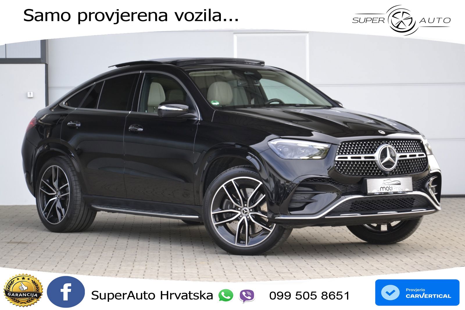 Mercedes GLE Coupe 450d (367 KS) EQ Boost 4MATIC 9G-TRONIC AMG LED+GR SJED+ACC