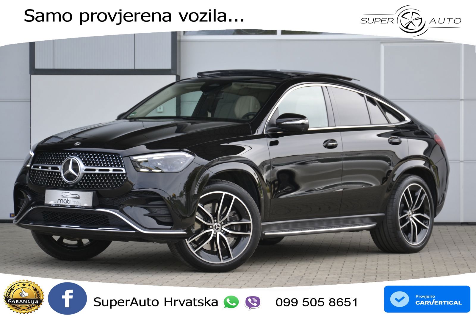 Mercedes GLE Coupe 450d (367 KS) EQ Boost 4MATIC 9G-TRONIC AMG LED+GR SJED+ACC