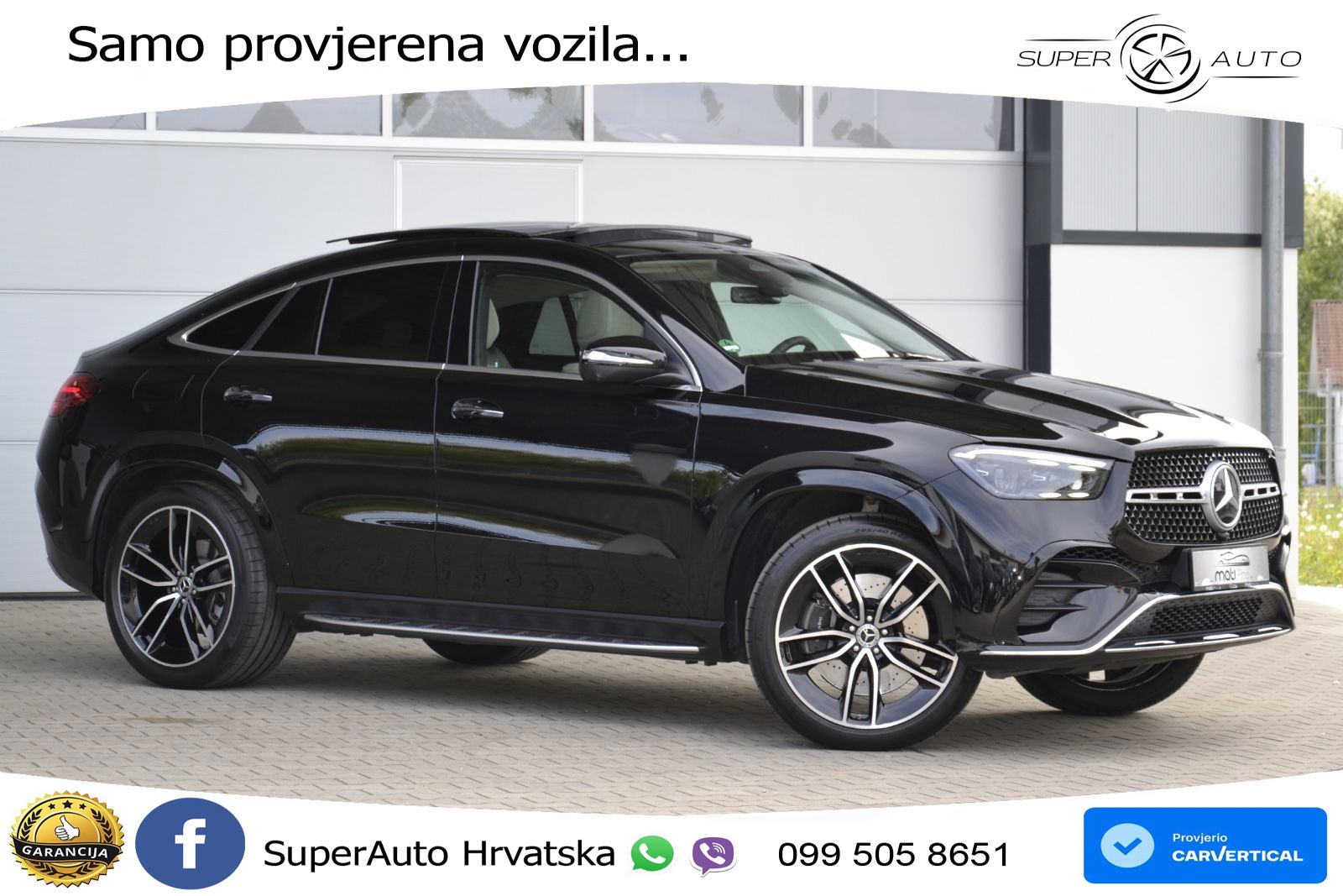 Mercedes GLE Coupe 450d (367 KS) EQ Boost 4MATIC 9G-TRONIC AMG LED+GR SJED+ACC
