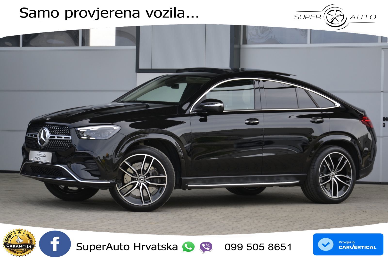 Mercedes GLE Coupe 450d (367 KS) EQ Boost 4MATIC 9G-TRONIC AMG LED+GR SJED+ACC