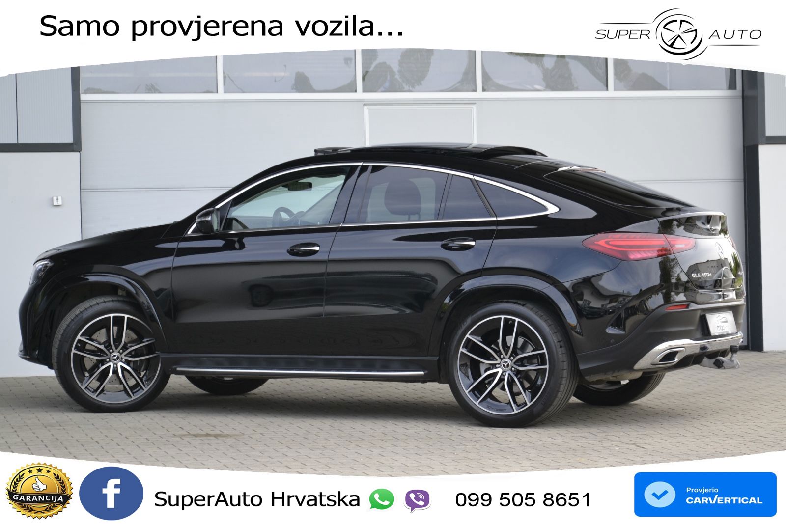 Mercedes GLE Coupe 450d (367 KS) EQ Boost 4MATIC 9G-TRONIC AMG LED+GR SJED+ACC
