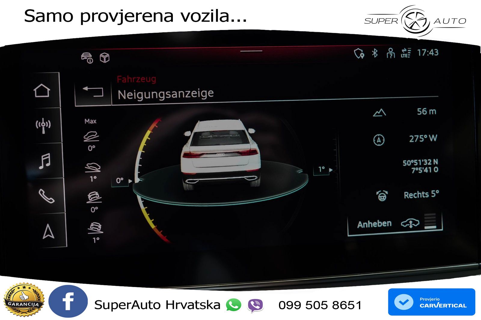 Audi Q8 55 TFSI V6 (340 KS) quattro Tiptronic