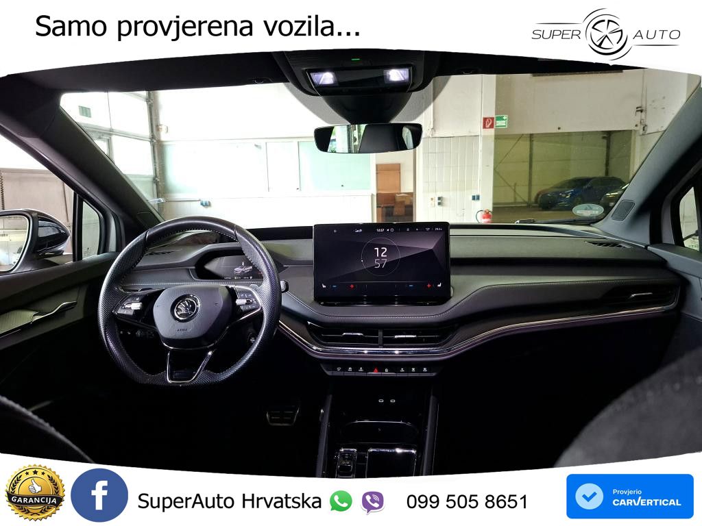 Škoda Enyaq iV 80 82 kWh (204 KS) SportLine LED+GR SJED+ACC