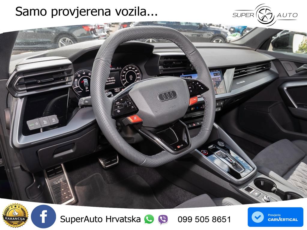 Audi RS3 Sedan 2.5 TFSI (400 KS) quattro S tronic LED+GR SJED+ACC