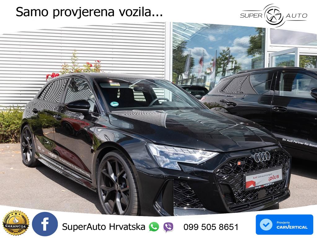 Audi RS3 Sedan 2.5 TFSI (400 KS) quattro S tronic LED+GR SJED+ACC
