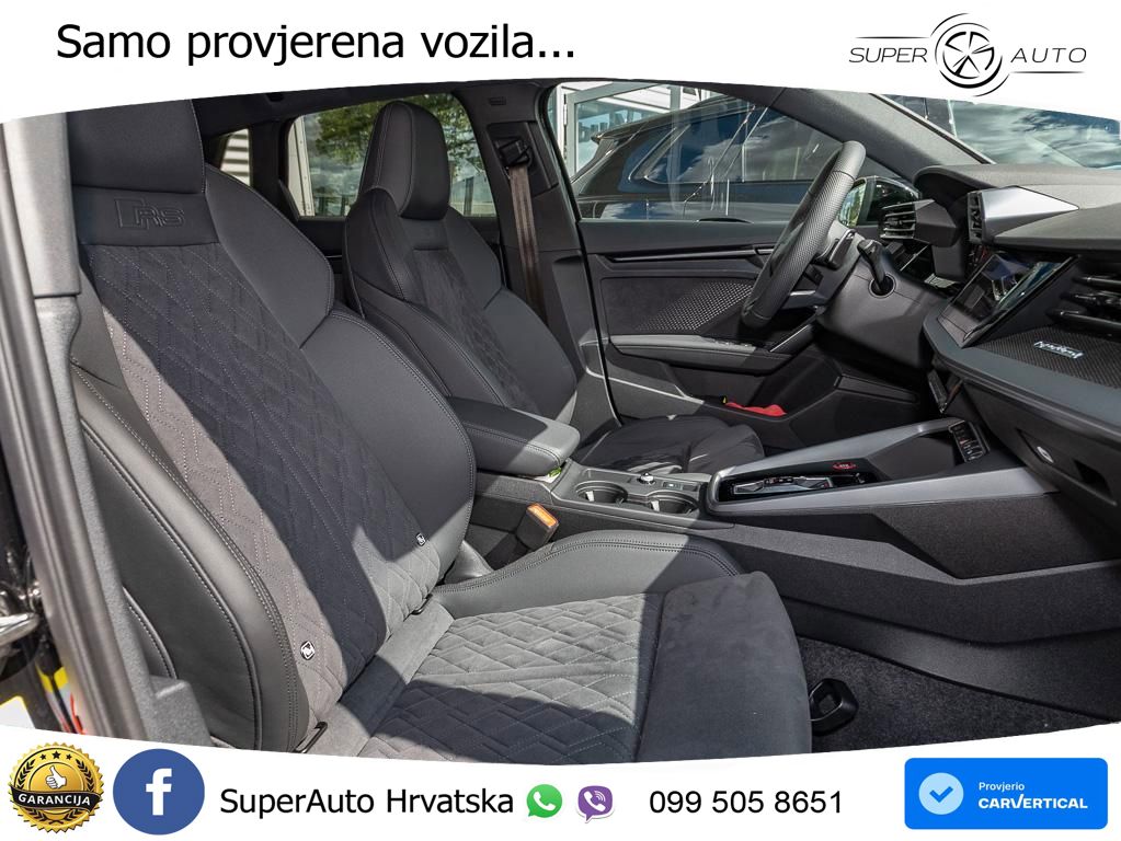Audi RS3 Sedan 2.5 TFSI (400 KS) quattro S tronic LED+GR SJED+ACC