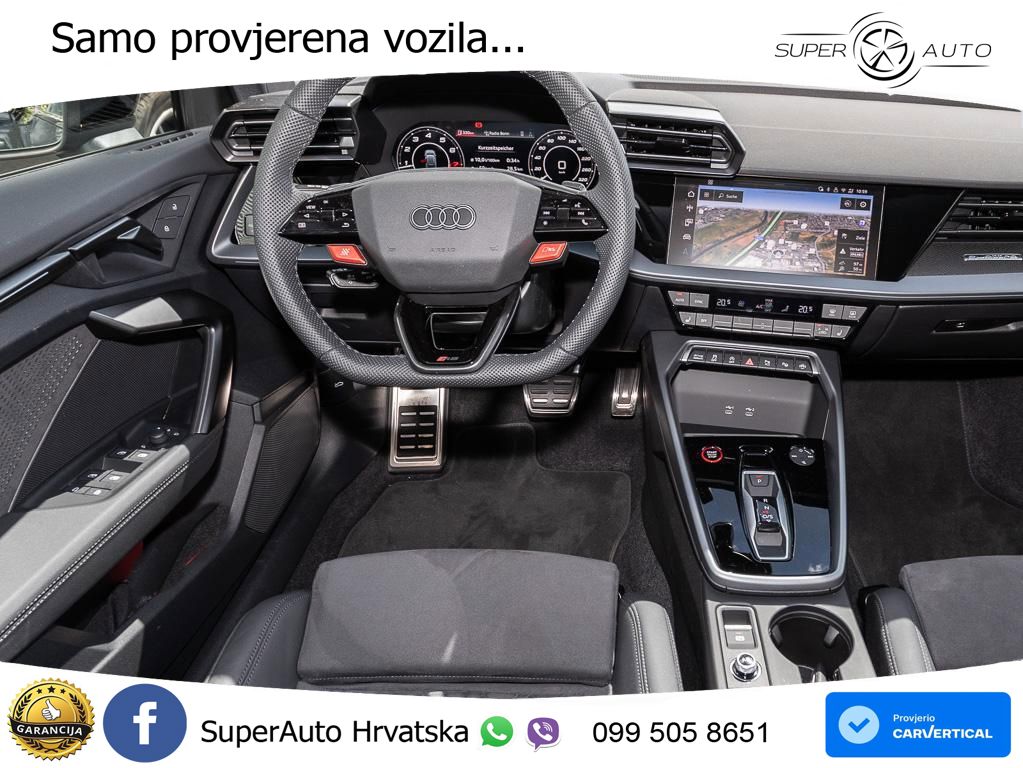 Audi RS3 Sedan 2.5 TFSI (400 KS) quattro S tronic LED+GR SJED+ACC