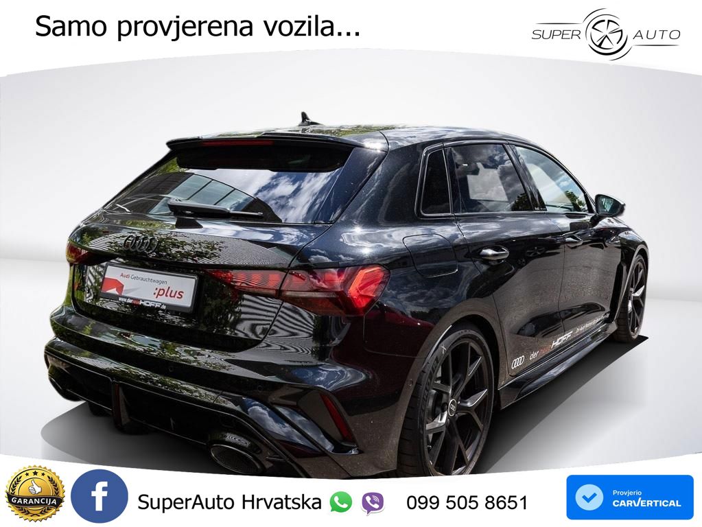Audi RS3 Sedan 2.5 TFSI (400 KS) quattro S tronic LED+GR SJED+ACC