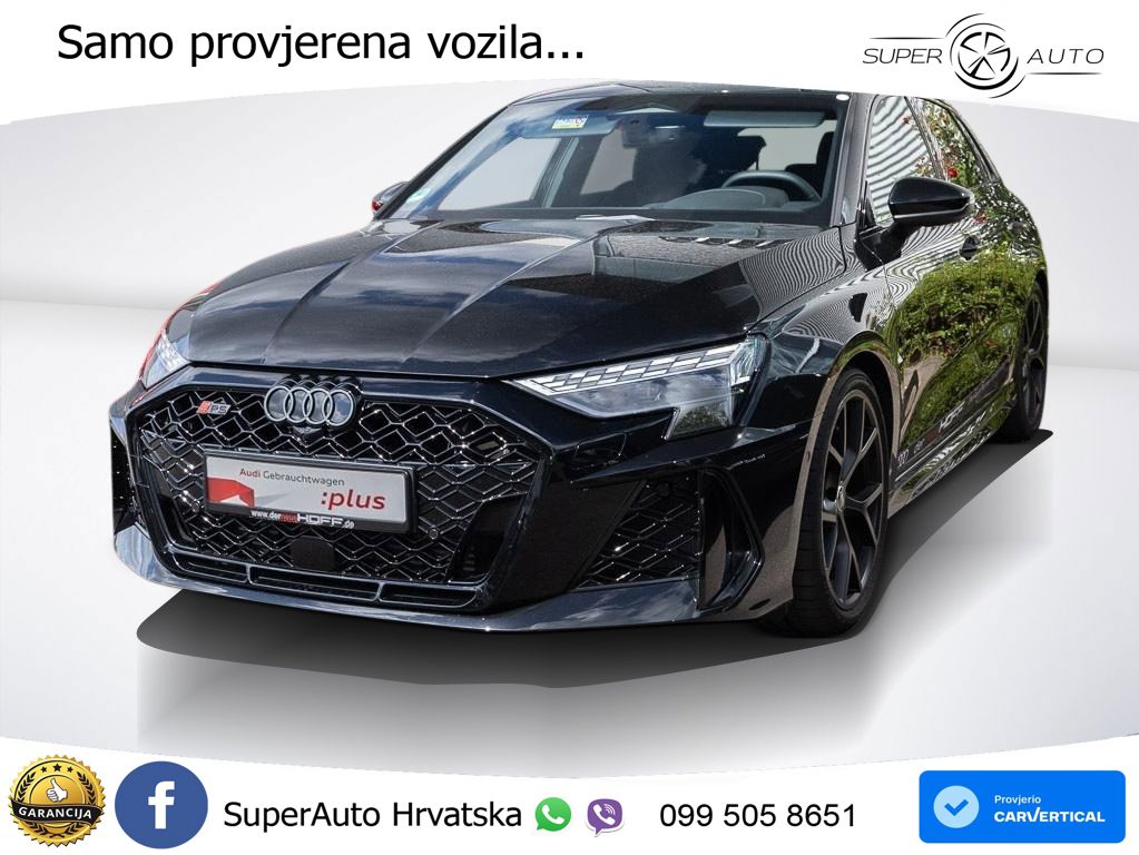 Audi RS3 Sedan 2.5 TFSI (400 KS) quattro S tronic LED+GR SJED+ACC