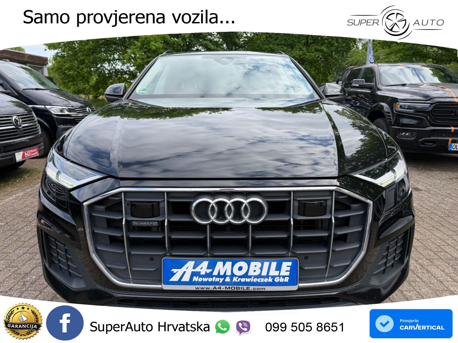 Audi Q8 50 TDI V6 (286 KS) quattro Tiptronic