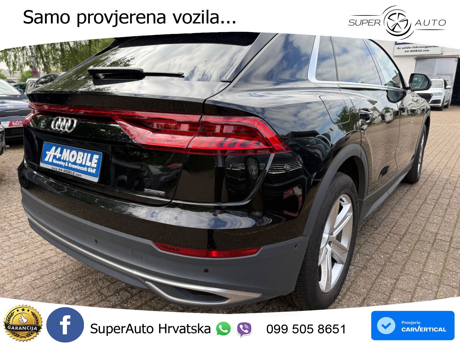 Audi Q8 50 TDI V6 (286 KS) quattro Tiptronic