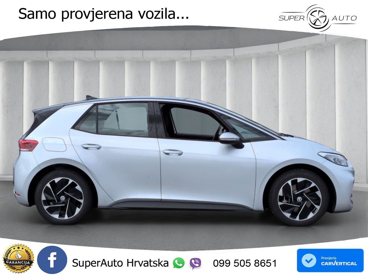 Volkswagen ID.3 Pro 62 kWh (204 KS) LED+GR SJED+ACC