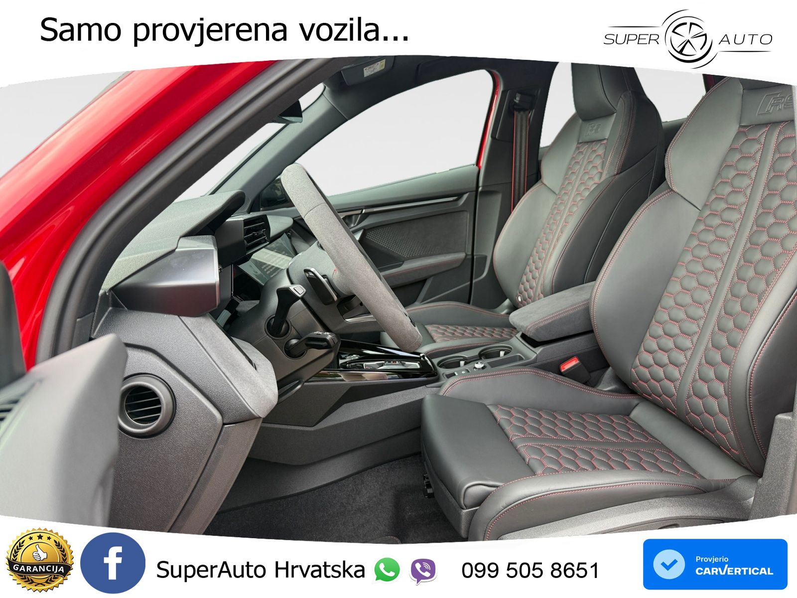 Audi RS3 Sedan 2.5 TFSI (400 KS) quattro S tronic LED+GR SJED+ACC