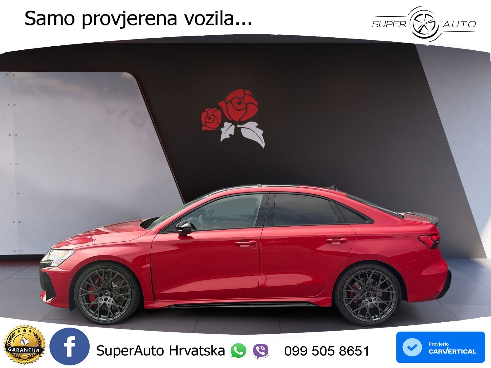 Audi RS3 Sedan 2.5 TFSI (400 KS) quattro S tronic LED+GR SJED+ACC