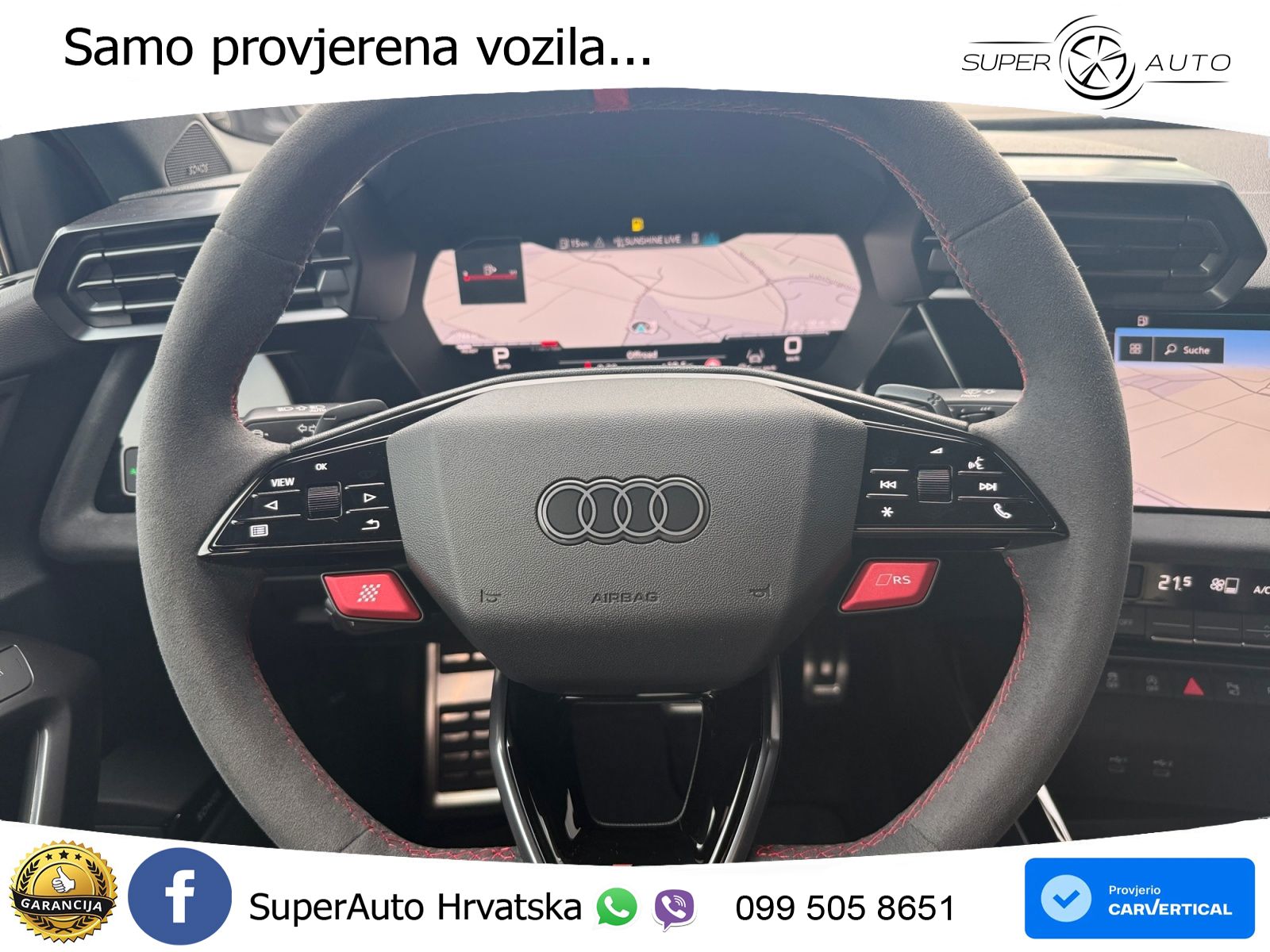 Audi RS3 Sedan 2.5 TFSI (400 KS) quattro S tronic LED+GR SJED+ACC