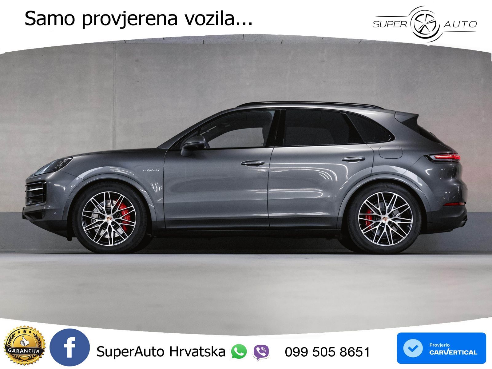 Porsche Cayenne S 3.0 V6 (519 KS) E-Hybrid Tiptronic S