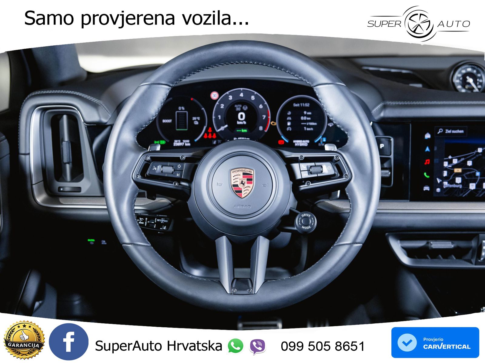 Porsche Cayenne S 3.0 V6 (519 KS) E-Hybrid Tiptronic S