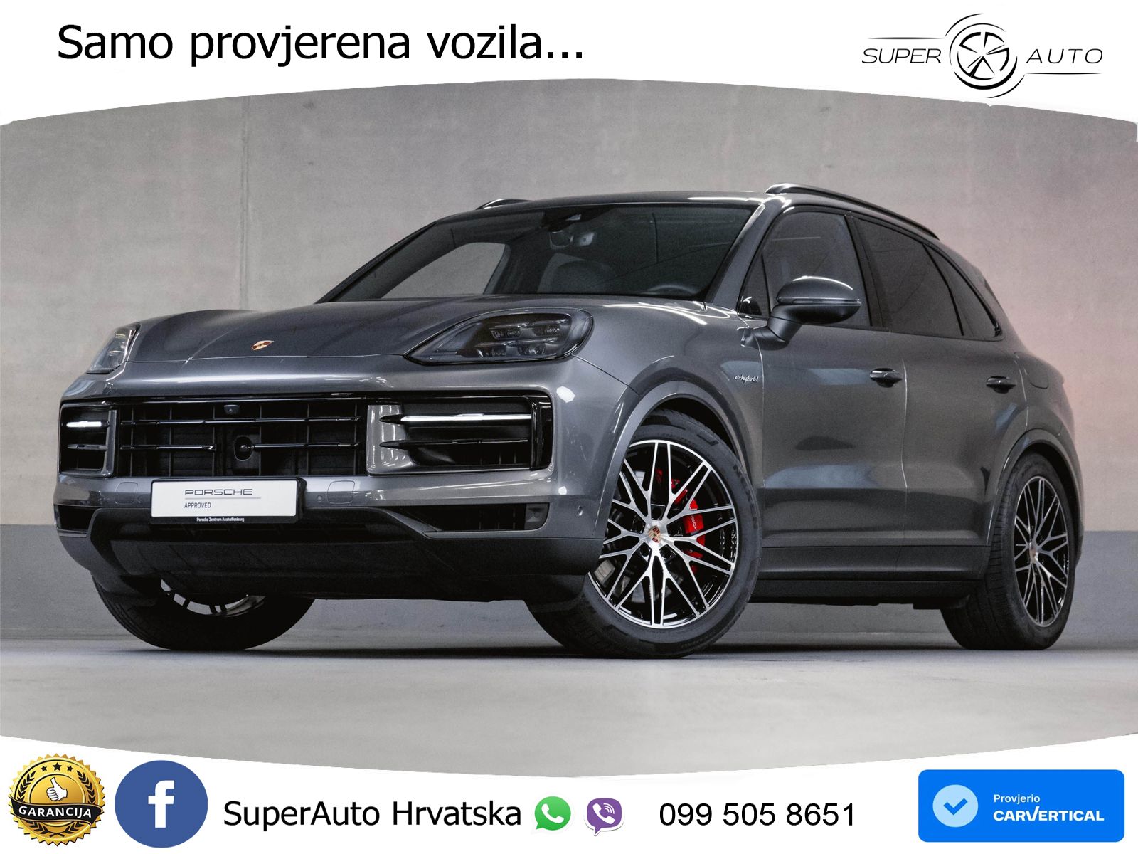 Porsche Cayenne S 3.0 V6 (519 KS) E-Hybrid Tiptronic S