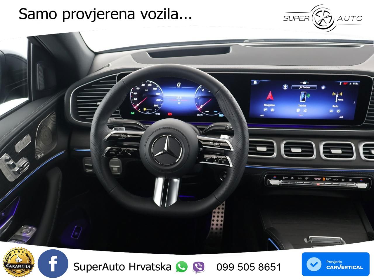 Mercedes GLE 450d (367 KS) EQ Boost 4MATIC 9G-TRONIC AMG LED+GR SJED+ACC