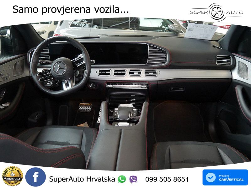 Mercedes AMG GLE 53 (435 KS) EQ Boost 4MATIC+ AMG SPEEDSHIFT TCT 9G LED+GR SJED+ACC