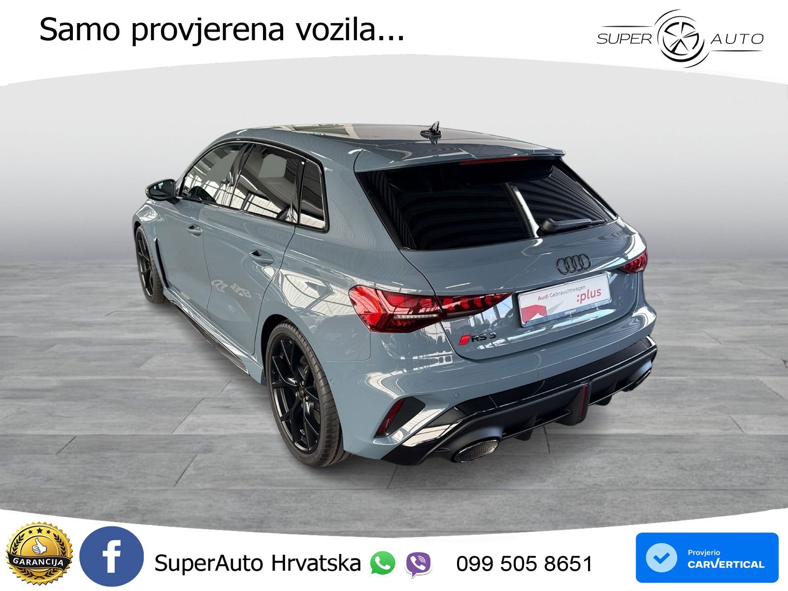 Audi RS3 Sportback 2.5 TFSI (400 KS) quattro S tronic LED+GR SJED+ACC