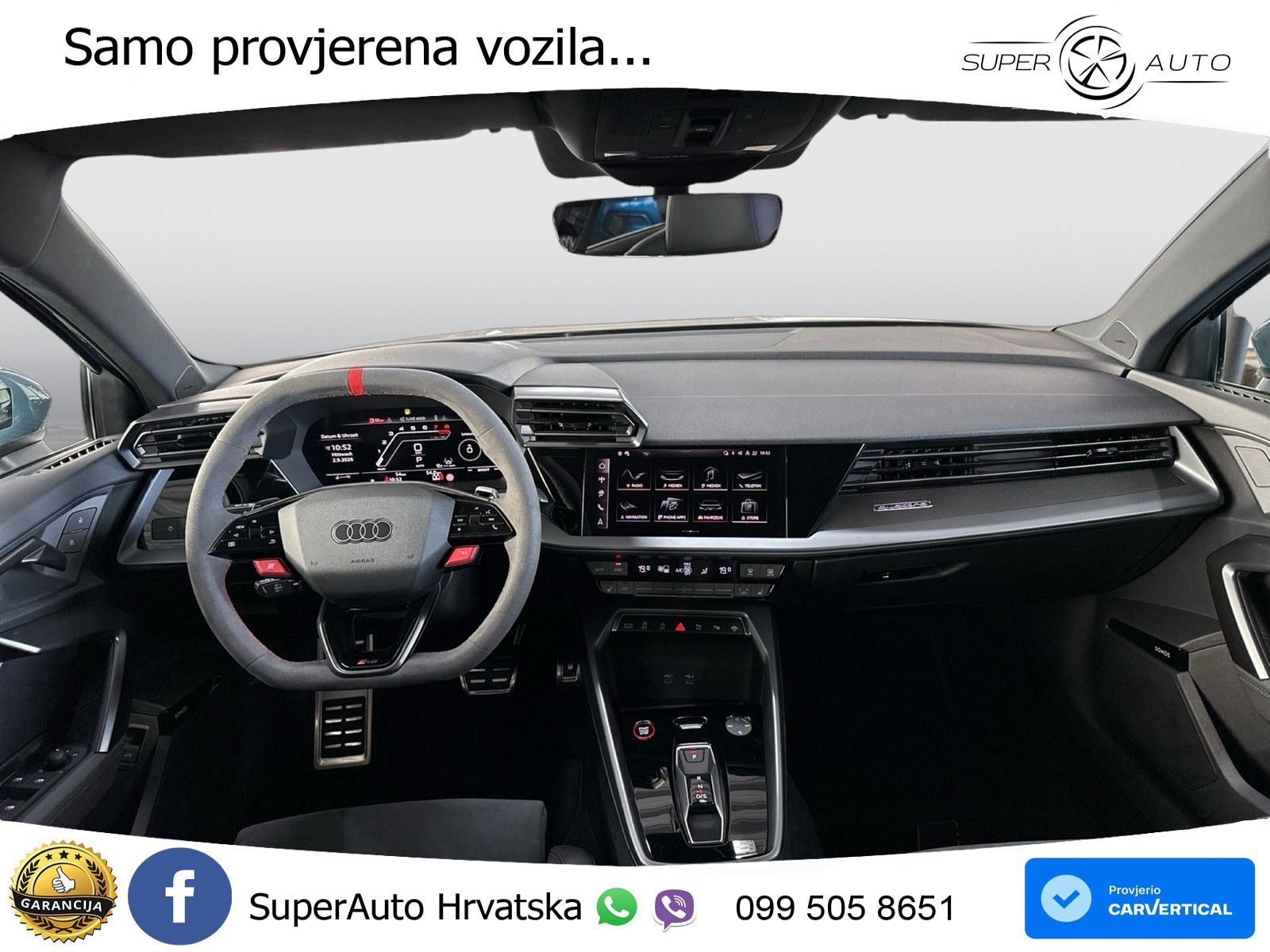 Audi RS3 Sportback 2.5 TFSI (400 KS) quattro S tronic LED+GR SJED+ACC