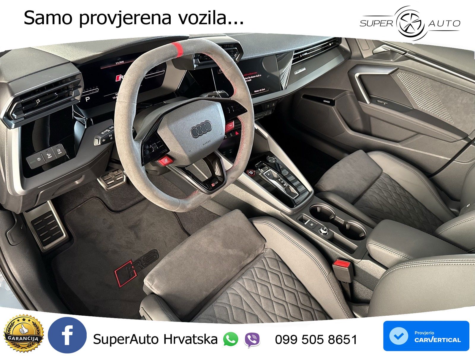 Audi RS3 Sportback 2.5 TFSI (400 KS) quattro S tronic LED+GR SJED+ACC