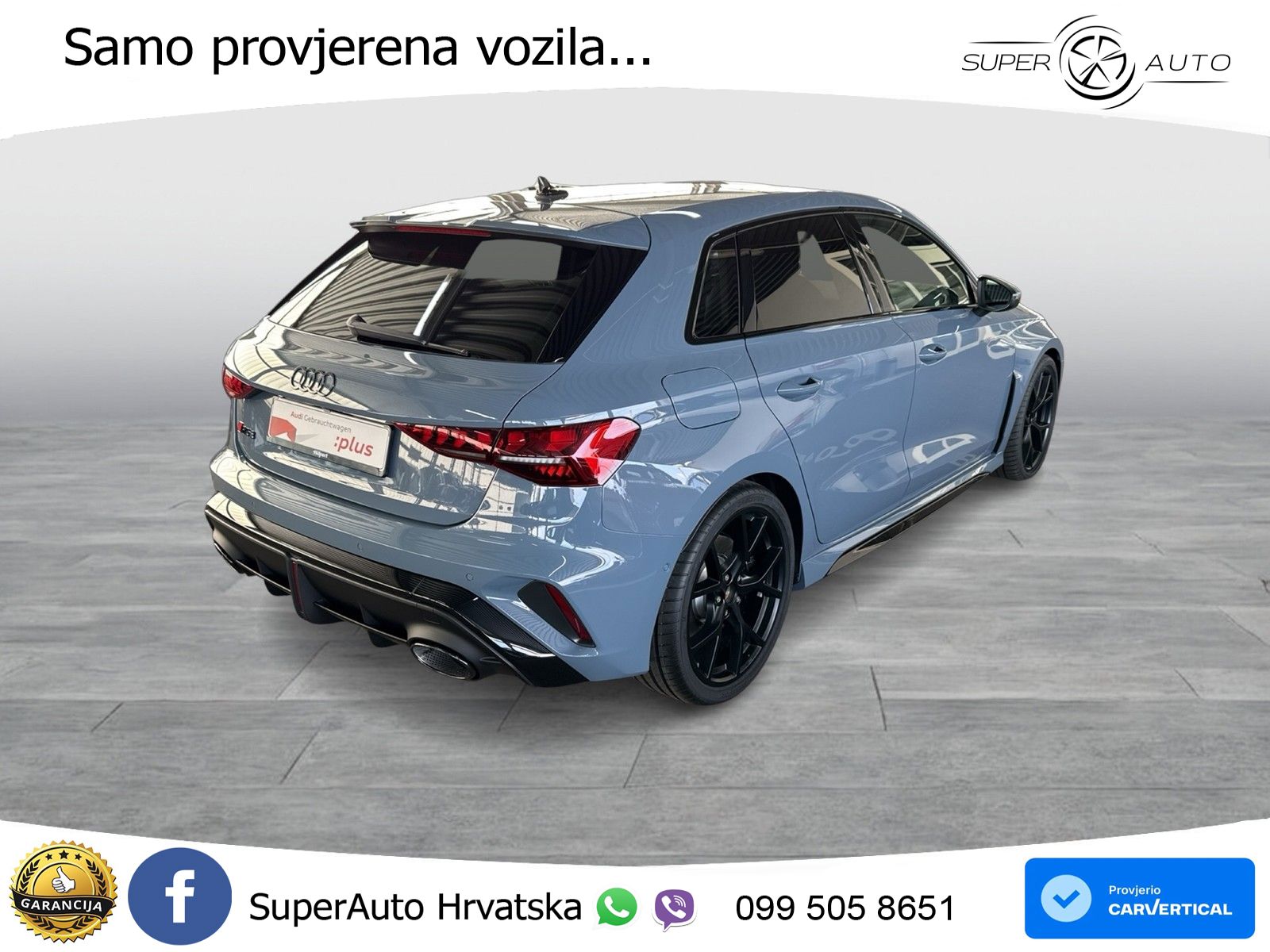 Audi RS3 Sportback 2.5 TFSI (400 KS) quattro S tronic LED+GR SJED+ACC