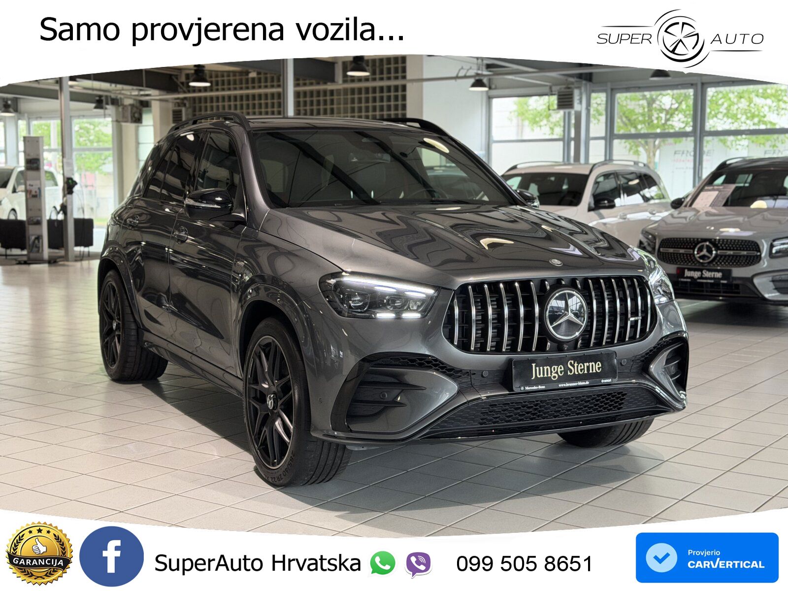 Mercedes AMG GLE 53 (435 KS) EQ Boost 4MATIC+ AMG SPEEDSHIFT TCT 9G LED+GR SJED+ACC