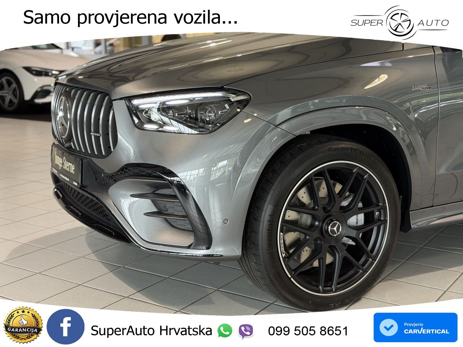Mercedes AMG GLE 53 (435 KS) EQ Boost 4MATIC+ AMG SPEEDSHIFT TCT 9G LED+GR SJED+ACC
