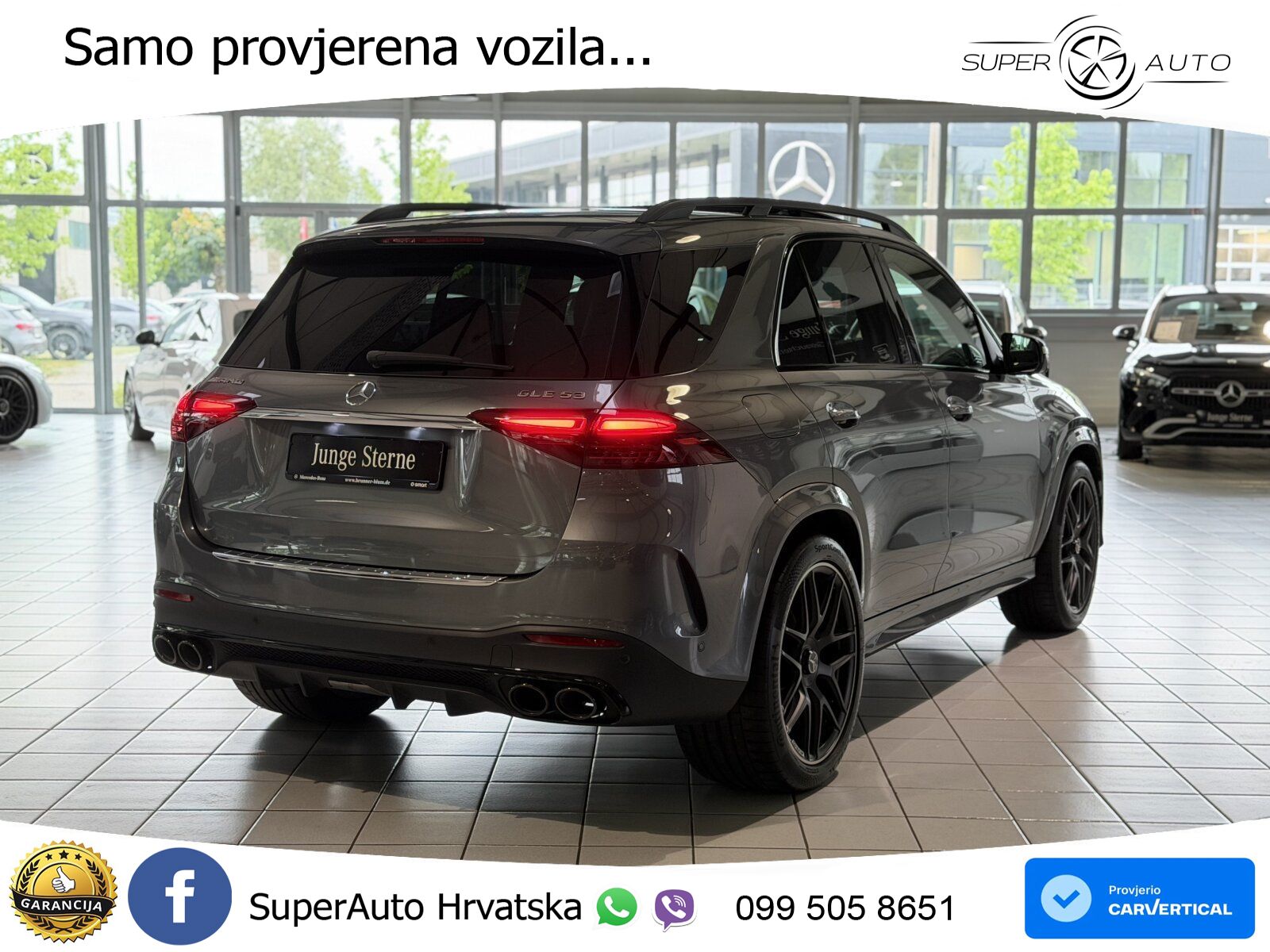 Mercedes AMG GLE 53 (435 KS) EQ Boost 4MATIC+ AMG SPEEDSHIFT TCT 9G LED+GR SJED+ACC